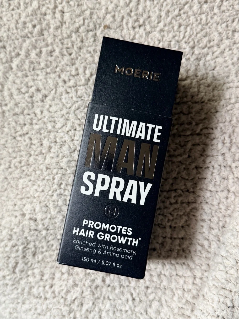 Moerie Ultimate Man Spray - Black NEW